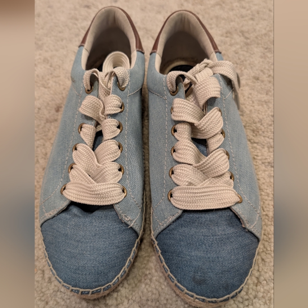 Coach Mixed Denim Espadrille